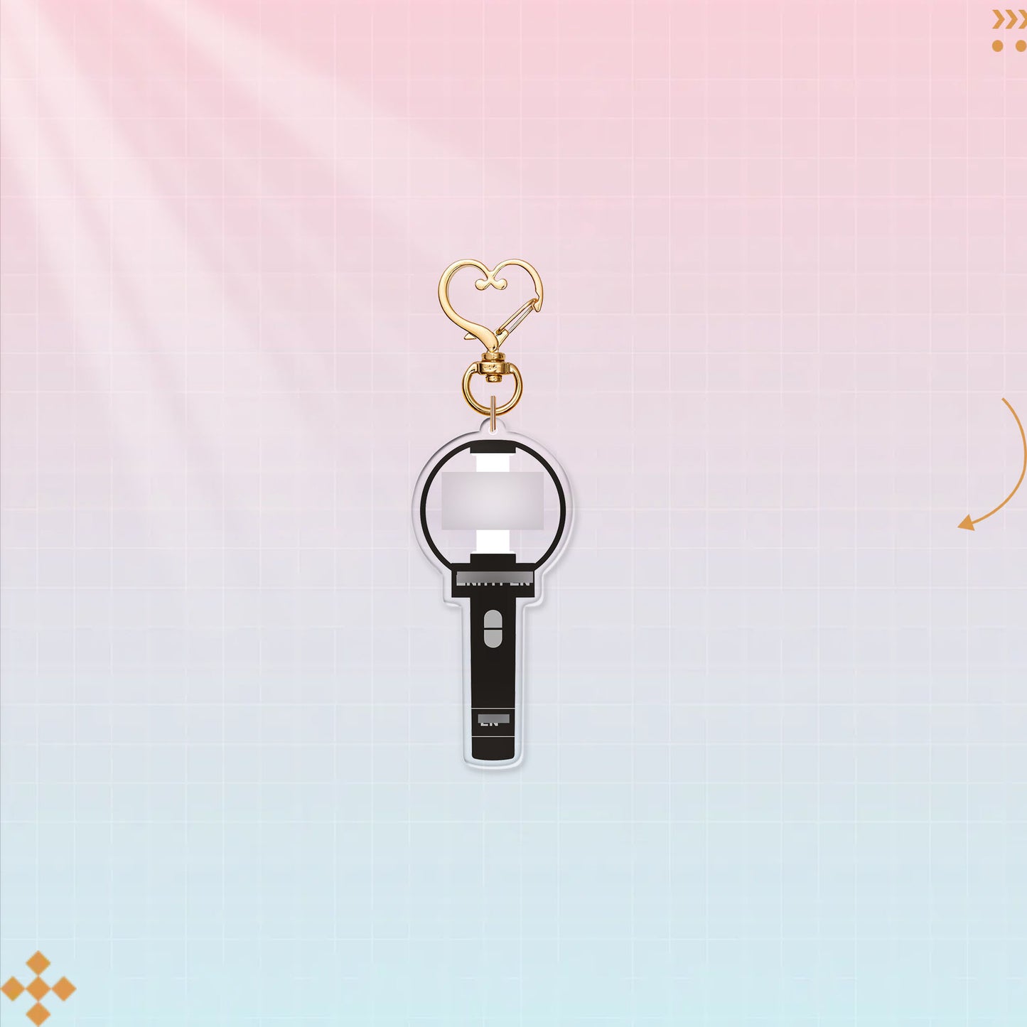 ENHYPHEN- ACRYLIC LIGHTSTICK KEYCHAIN