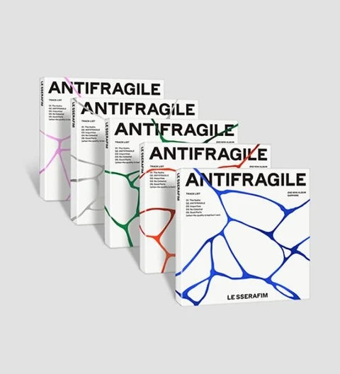 LE SSERAFIM - 2nd Mini Album [ANTIFRAGILE] COMPACT Ver.