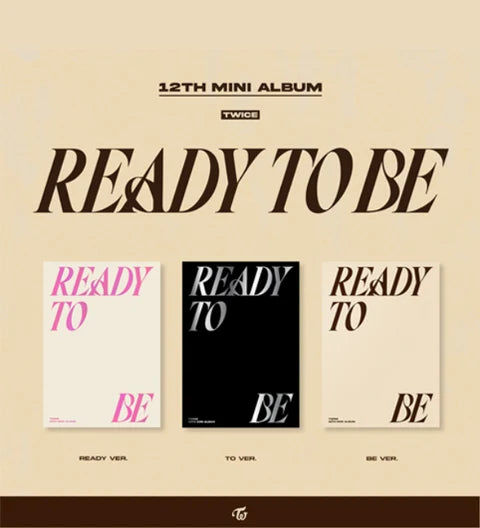 TWICE - 12TH MINI ALBUM [READY TO BE]