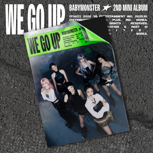 BABYMONSTER - 2nd Mini Album [WE GO UP] WE Ver.