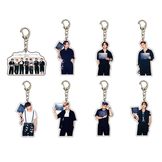 BTS- Acrylic Keychain Pendant
