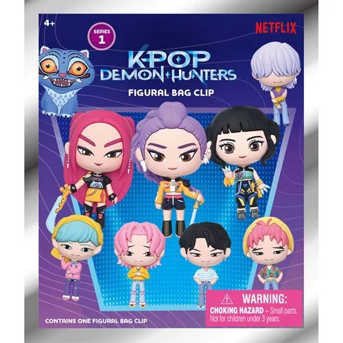 K-Pop Demon Hunters 3D Foam Bag Clip Display