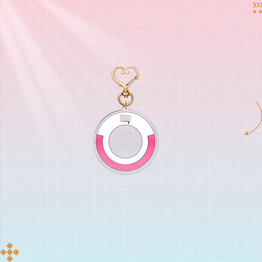 ITZY-  ACRYLIC LIGHTSTICK KEYCHAIN