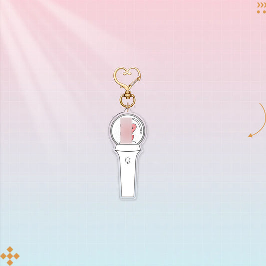 IVE-  ACRYLIC LIGHTSTICK KEYCHAIN