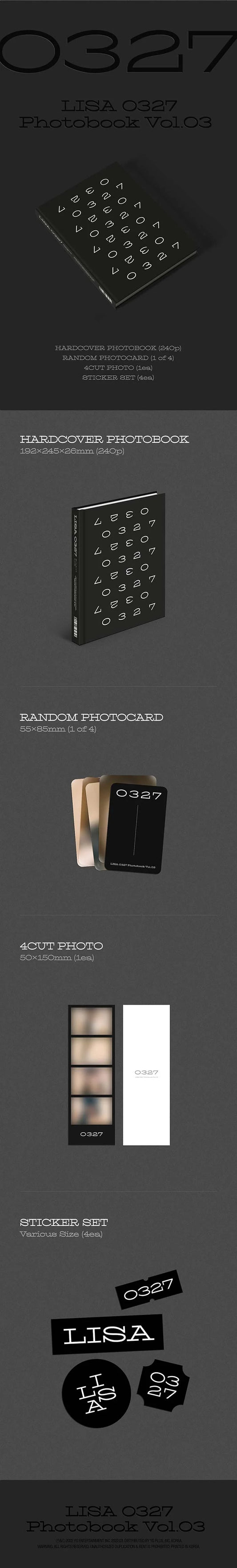 LISA - 0327 PHOTOBOOK VOL.03