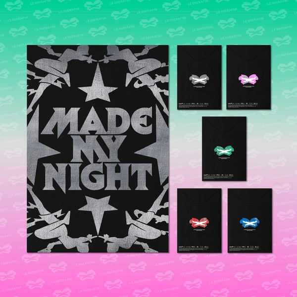 LE SSERAFIM - 2nd Single Album [Made My Night]