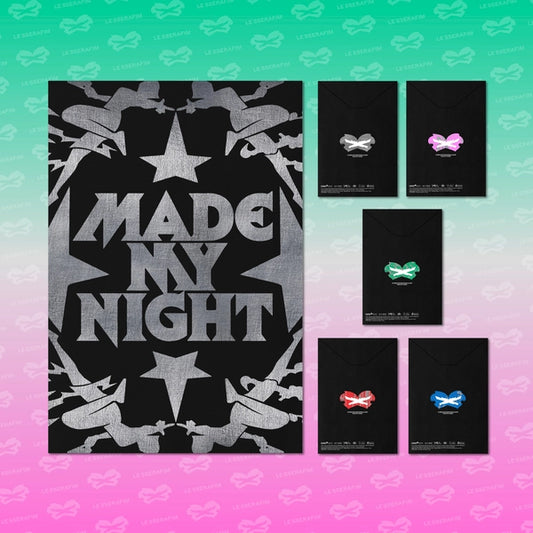 LE SSERAFIM - 2nd Single Album [Made My Night]
