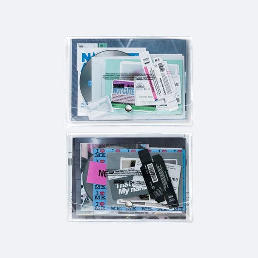 ILLIT - 1st Single Album [NOT CUTE ANYMORE] ILLIT x Ashley Williams Pouch Ver. (COLLAGE)