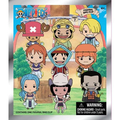 One Piece Series 7 3D Foam Bag Clip