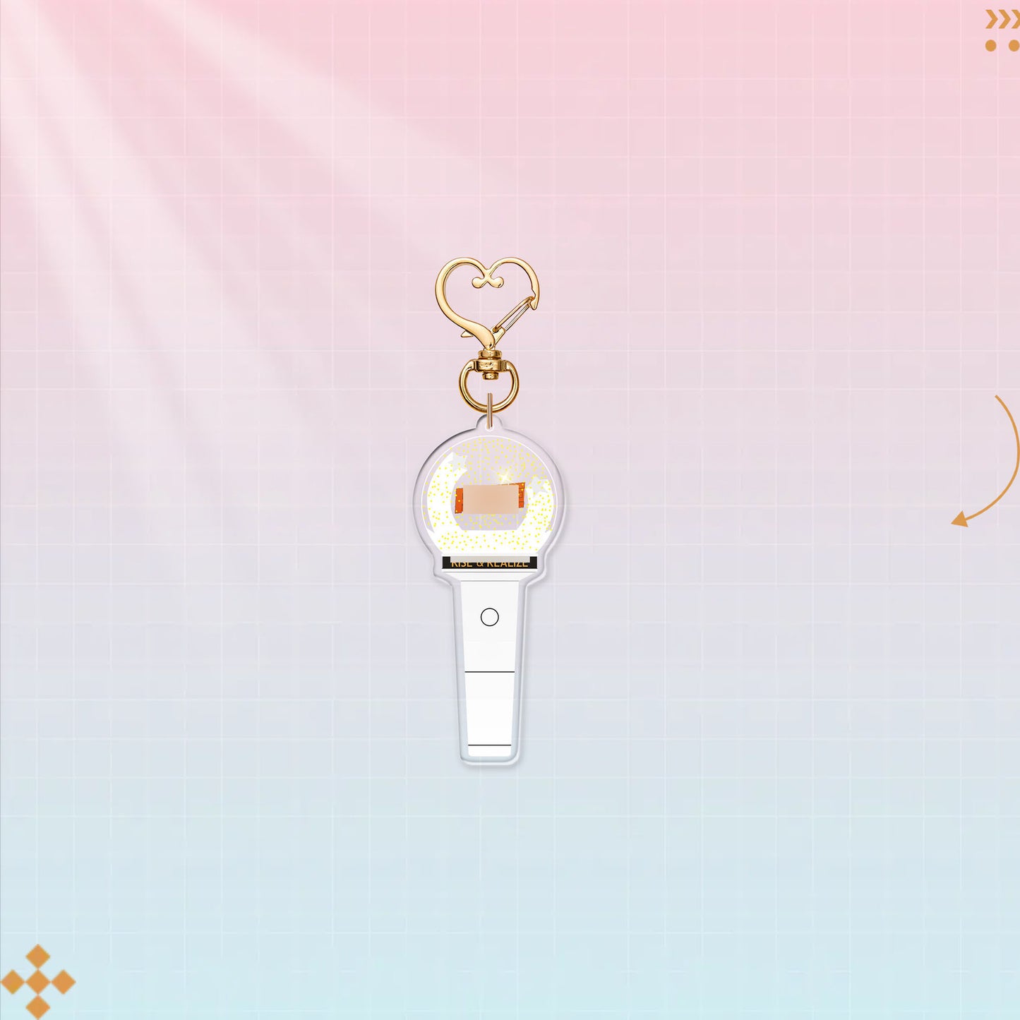 RIIZE-  ACRYLIC LIGHTSTICK KEYCHAIN