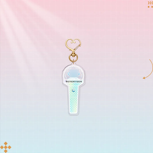 SEVENTEEN-  ACRYLIC LIGHTSTICK KEYCHAIN