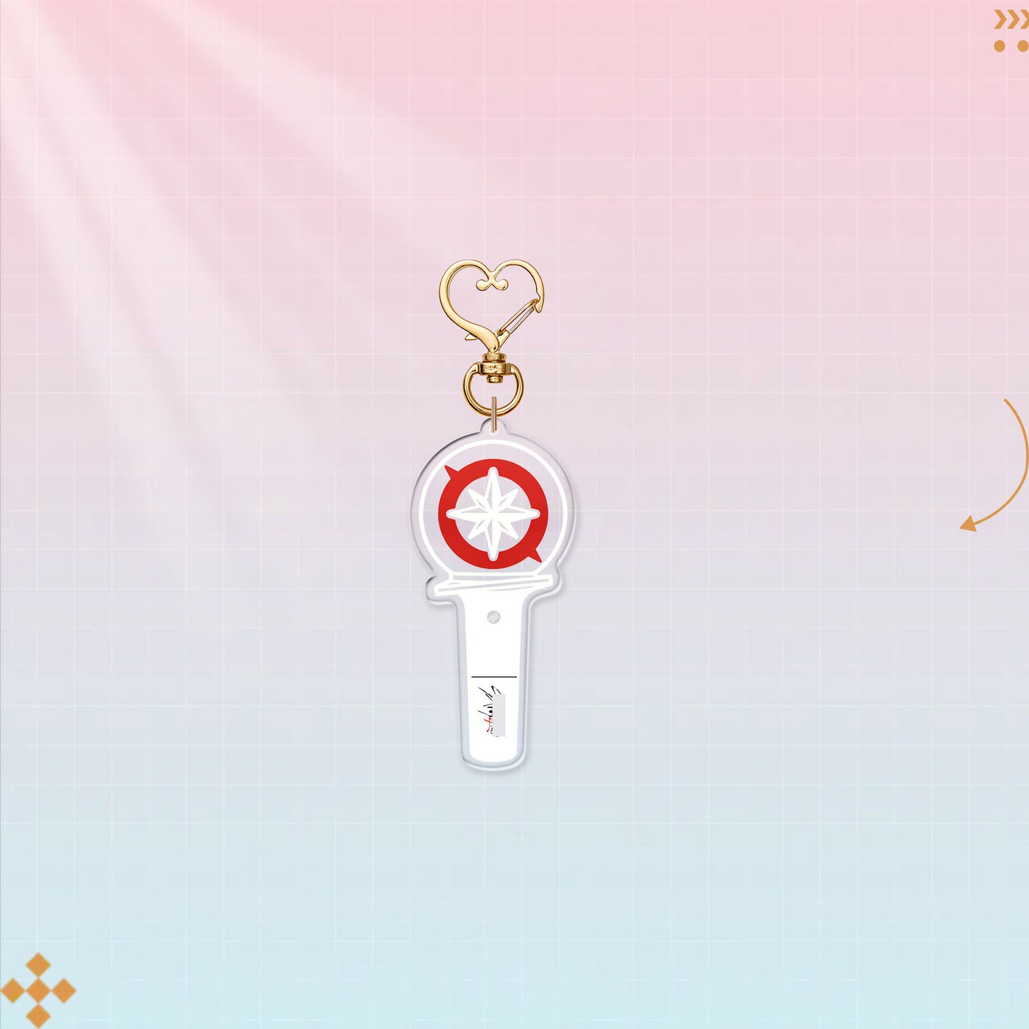 STRAY KIDS-  ACRYLIC LIGHTSTICK KEYCHAIN