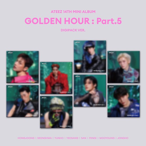 [SOUNDWAVE POB] ATEEZ – 14th Mini Album [GOLDEN HOUR : Part.5]