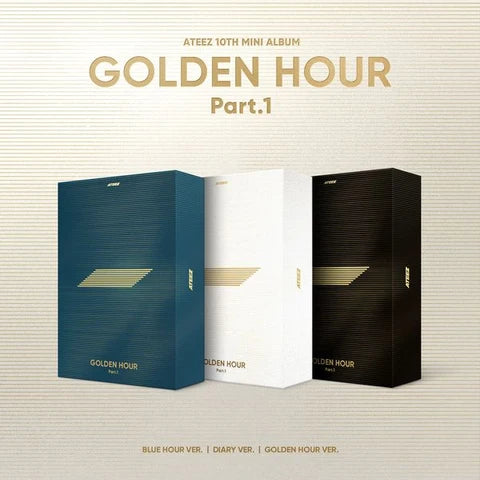 ATEEZ 10TH MINI ALBUM [GOLDEN HOUR : Part.1]