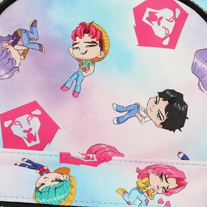 KPop Demon Hunters Chibi Saja Boys Mini-Backpack