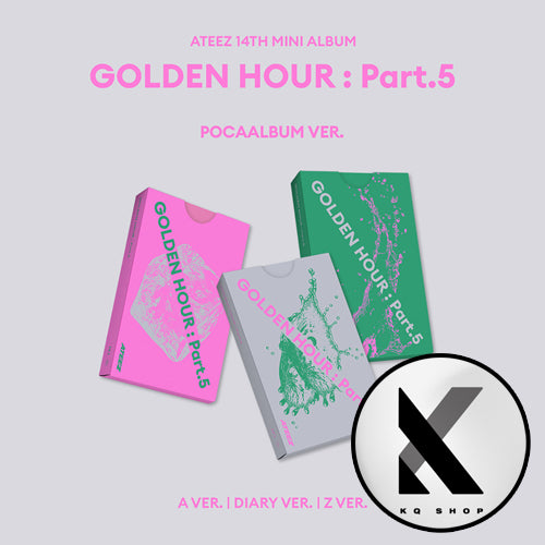 [SOUNDWAVE POB] ATEEZ – 14th Mini Album [GOLDEN HOUR : Part.5]