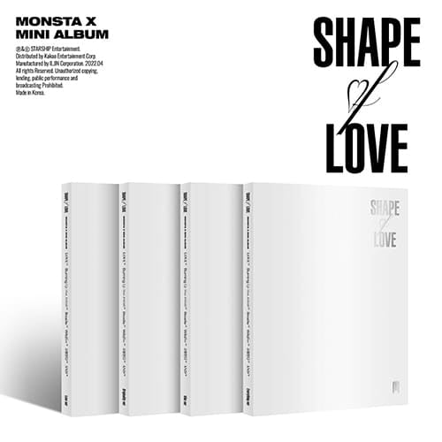 MONSTA X – 11th Mini Album [SHAPE of LOVE]