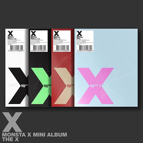 MONSTA X – Mini Album [THE X] (UNKNOWN X VER./ UNDERDOG X VER./ HELLO X VER./ XX VER.